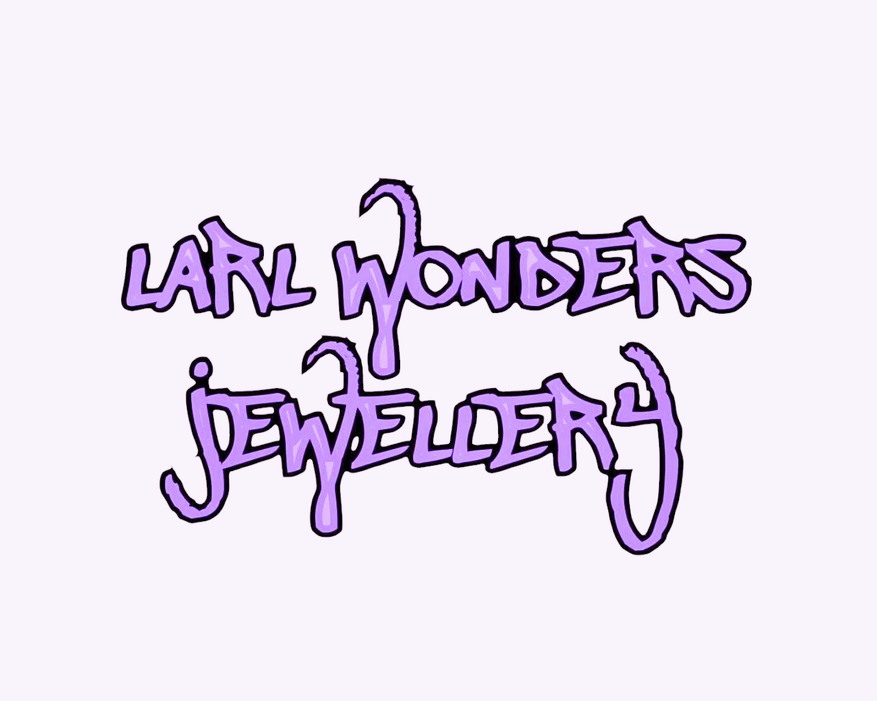 Gift card image for handmade jewellery by Larl Wonders – logo based, perfect present